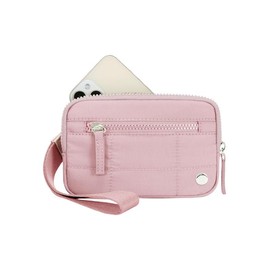 Women's Solid Color Compact Nylon Zipper Wallet, Wallets for Women Fashionable Lightweight Waterproof Phone Wallet, Casual Versatile Wristlet for Daily Used, Gifts for Wife:_Beige_Please Refer To The Pictures for Dimensions