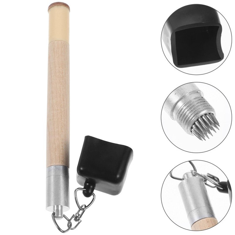 TOVINANNA Portable Pool Cue Chalk Holder Billiard Supply Snooker Cue