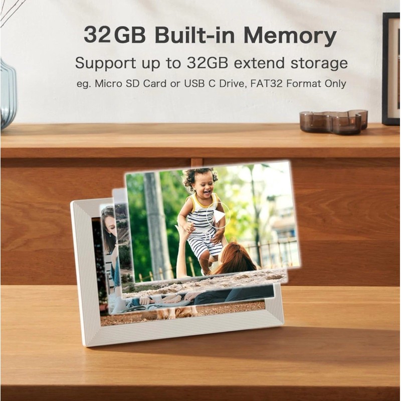 Pastigio Frameo WiFi Digital Picture Frame, Birthday Gifts for Women,10.1
