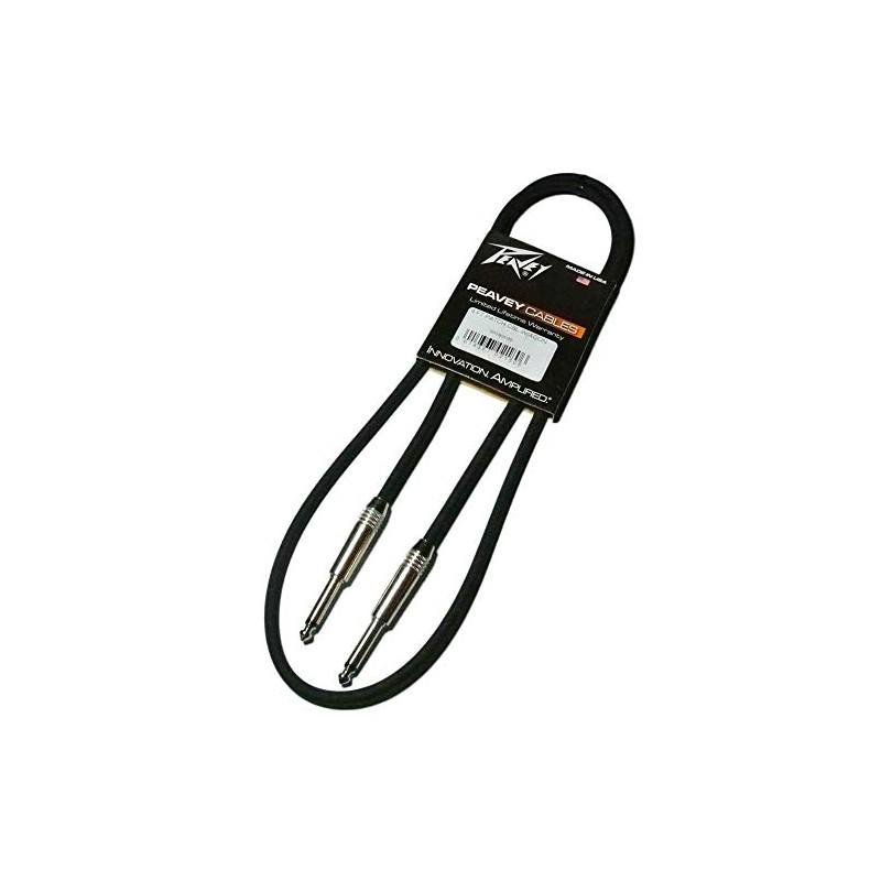 PEAVEY 4 ft Instrument Cable XCON Guitar Shield, 4.9 ft