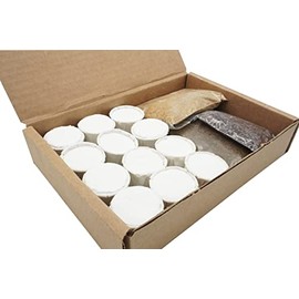 Juego de 4 Ofrendas- 10 Cascarilla Pescado Ahumado en Polvo Pimienta de Guinea Jutia Ahumada en Polvo Pack of 4 Different for Santos Orishas Religion Vodou Palo Ifa