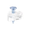sourcing map Glass Retainer Clips Kit, 13mm Dia Cabinet Door