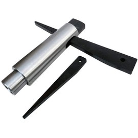 Morse Taper Drift Key,Inclined Iron Drill Chuck Sleeve Morse Taper Adapter Removes Shanks Drills Chucks MK3 190MM