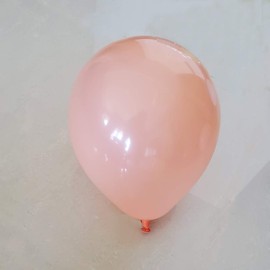 10 Inch Pastel Coral Latex Balloons 100 pcs Pack for Baby Shower, Gender Reveal, Birthday Wedding Engagement Anniversary Christmas Festival Picnic, Friends & Family Party Decorations (Rose Gold)