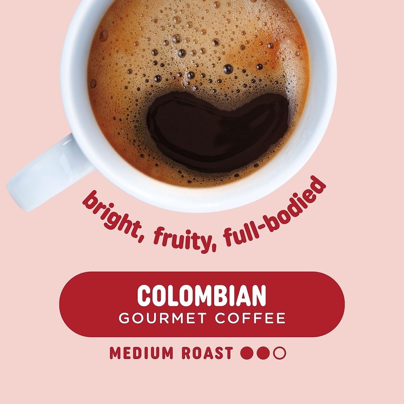 Java Roast R24323956 Colombian Coffee Keurig K-Cup Pods Med Roast