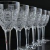 Bohemian Czech 4½ oz (130 ml) Crystal Wine Glass Hand