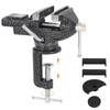 GOXAWEE Universal Bench Vise, 3.15 Inch Table Clamp, 360° Swivel