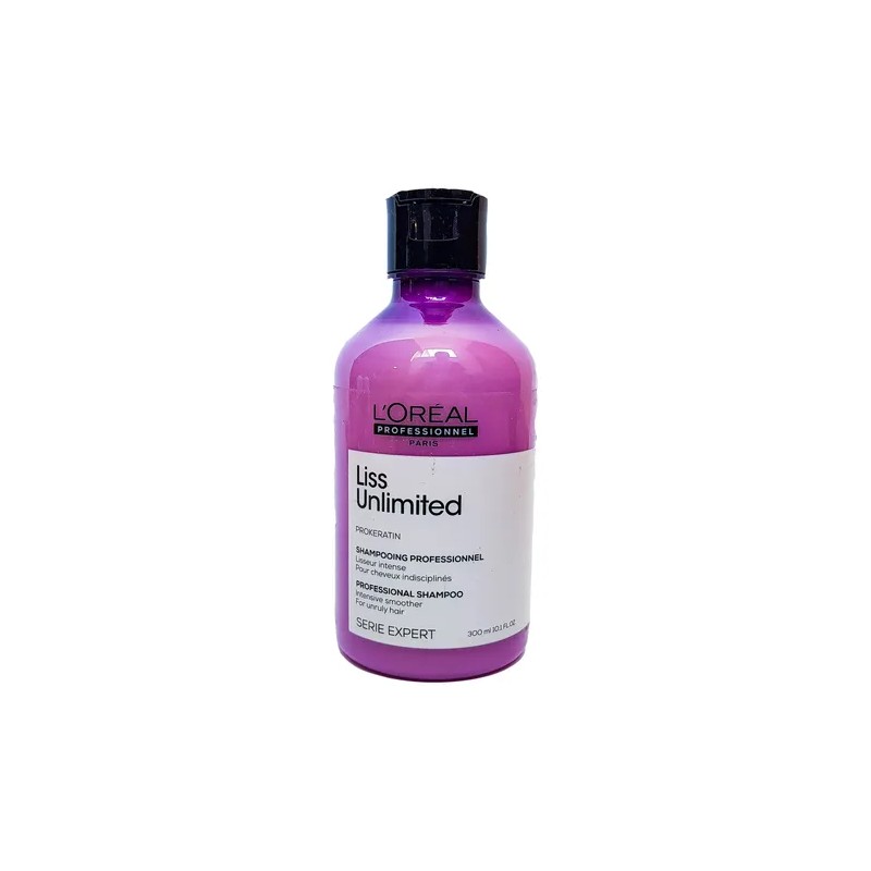 Loreal Kit Liss Unlimited Shampoo 300ml Mascarilla Serum