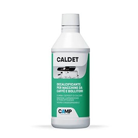 Camp CALDET, Decalcificante specifico per macchine da caffè, bollitori e ferri da stiro, Inodore, Dose per 5 trattamenti