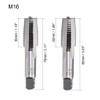 sourcing map 1 Pair Metric Hand Threading Tap Set M16