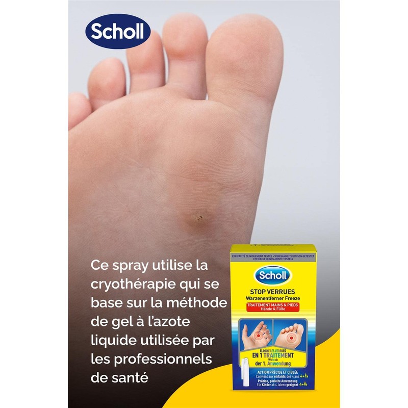 Scholl Freeze Foot and Hands Wart Stoppers - Pack of