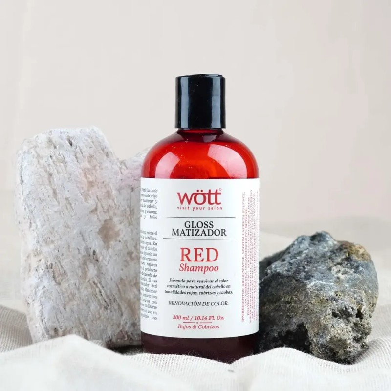 Shampoo Matizador Rojo Wött Red 300 Ml