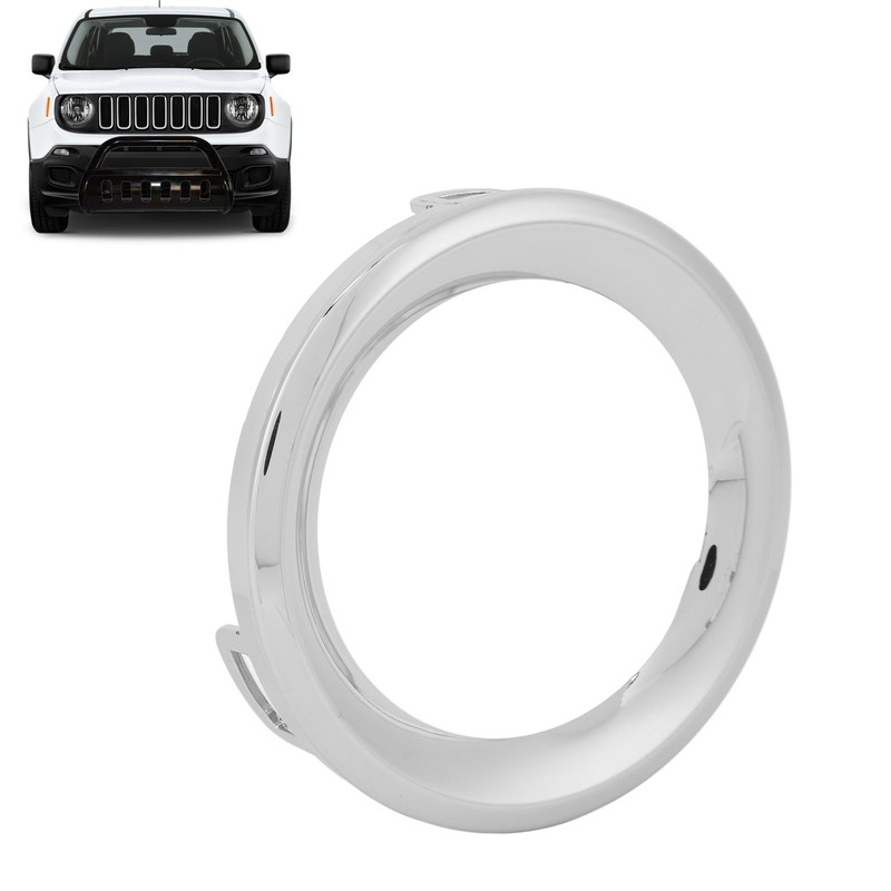 Fog Light Frame Driver Side Bumper Lower Grille Cover Trim