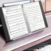 Music Folder A4 Ring Binder for Music Sheets Choir Folder