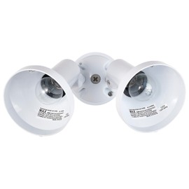 Nuvo Lighting SF77/488 2-Light PAR38 Twin Flood Light, White