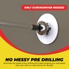 Heavy Duty Drywall Anchors and Screws Kit Including Toggle Anchors