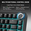 Aula F75 75% Wireless Mechanical Keyboard, Gasket Mount Hot Swappable