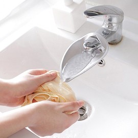 Kids' Faucet Extender for Independent Handwashing Beige 10ea