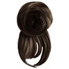 Kim Kimble Sleek Style Bun & Bangs Hairpiece With Face
