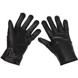 MFH Leather Gloves Black