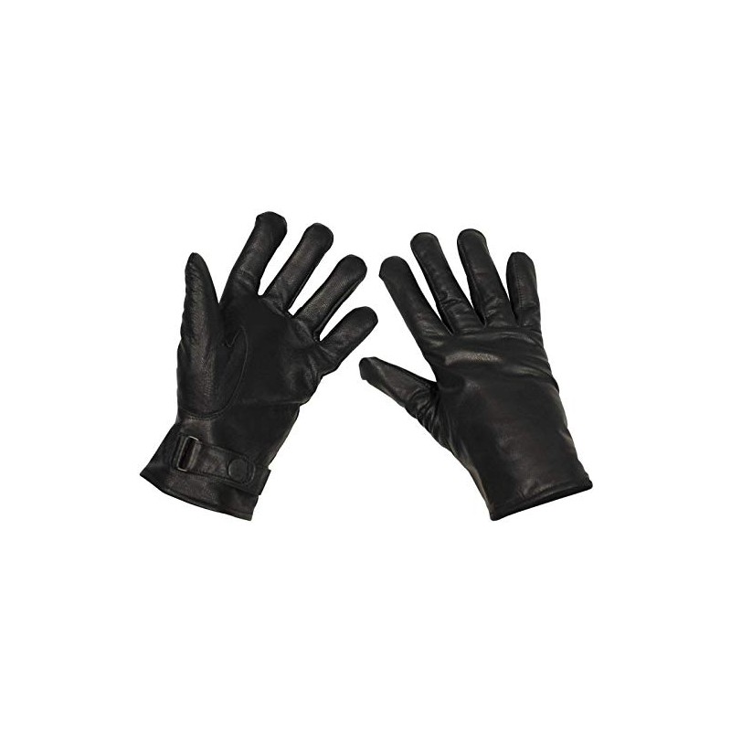 MFH Leather Gloves Black