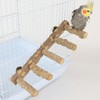Parrot Natural Sichuan Pepper Wooden Bird Ladder Perch Cage Nature