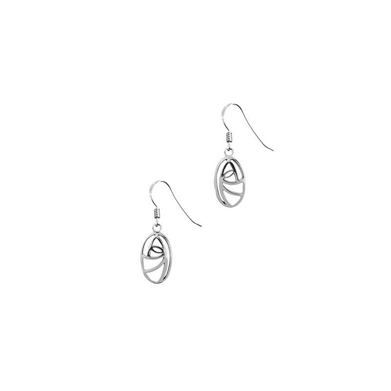 MACKINTOSH SILVER oreilles plaquÃƒ© GLASGOW ROSE