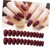 Healeved Pcs Christmas Nails Stickers Fake Artificial Nails Manicure Decorations