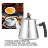 1.2L Stainless Steel Stove top Teapot Tea Coffee Pot Kettle