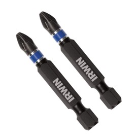 Irwin Tools 1837453 Impact Performance Series Phillips Power Bit #2 (2 Pack), 2"
