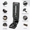 Foldable DSLR Camera L Mount - Arca Base Universal Vertical