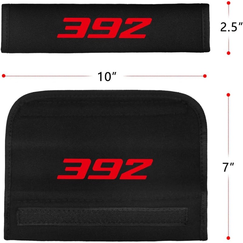 Zekangya 2PCS Seat Belt Covers Seatbelt Pad Strap Shoulder Pad