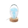 Shop-UP! Medusa light blue tentacles large, phosphorescent 3D large crystal