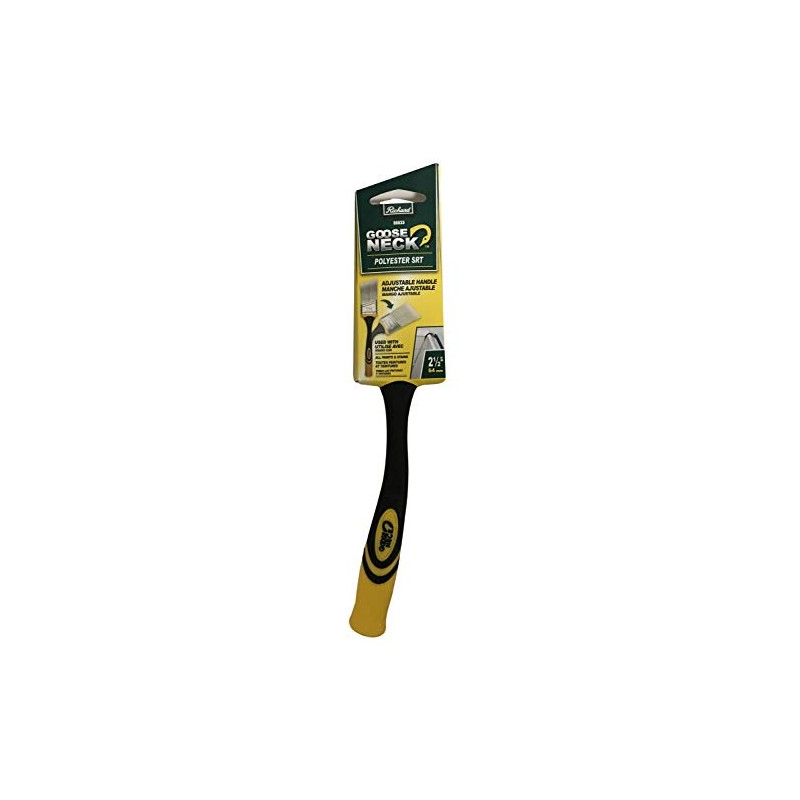 Richard 80833 - Pincel Angular con Mango Flexible de Agarre