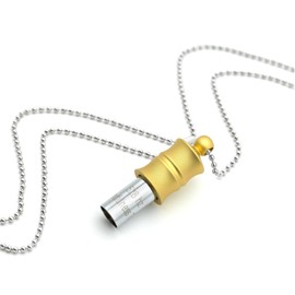 528 Hz Meditation Necklace Breathing Frequency Sound Healing Device by Adjusting The Breathing for Anxiety & Stress Relief Mindfulness