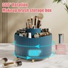 Veki 360°Rotating Makeup Brush Holder Organizer, Makeup Organiser for Dressing