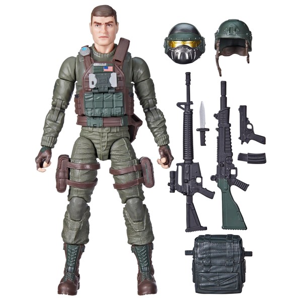 G.I. Joe Classified Series Robert Grunt Graves,Collectible Action Figure,87,6-Inch Action Figures for Boys & Girls,with 8 Accessories