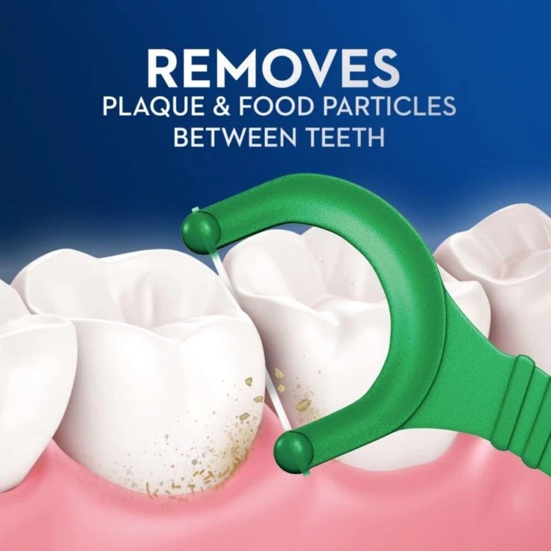 75 Ct Oral-B Complete Glide Floss Picks Plus Scope Outlast