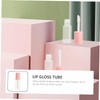 Baluue Visible Lip-glaze Bottles Pcs Lip Gloss Tube Set Compact