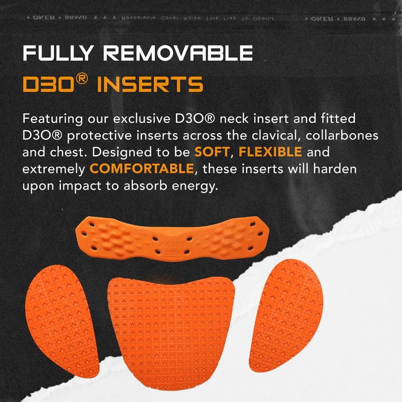 Interceptor G - Hockey Goalie Neck Guard/Protector Featuring D3O® -