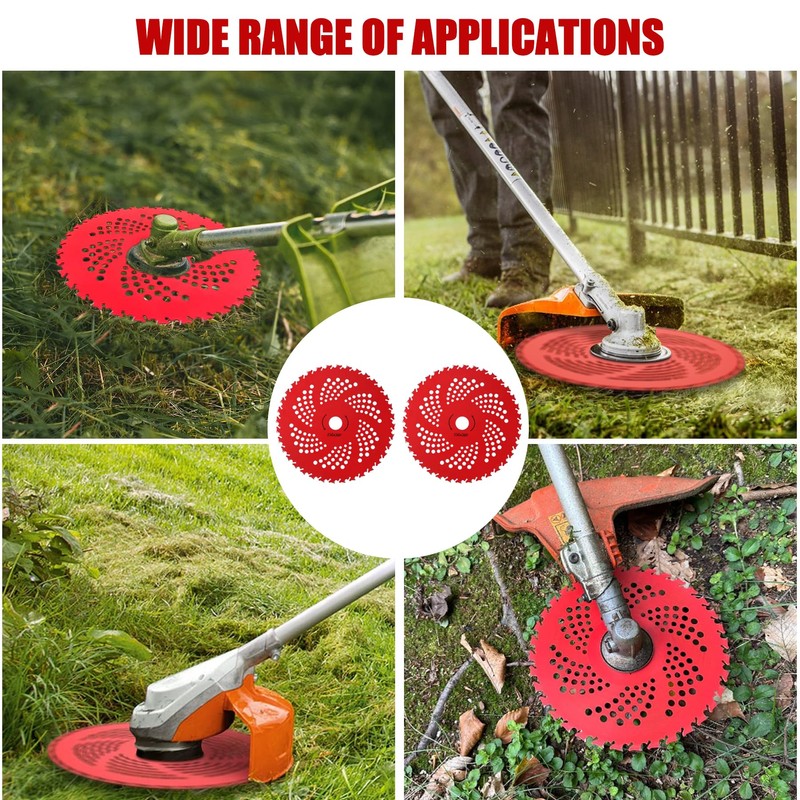 Gashwer 2 Pack 9" x36T Carbide Tipped Tip Brush Cutter