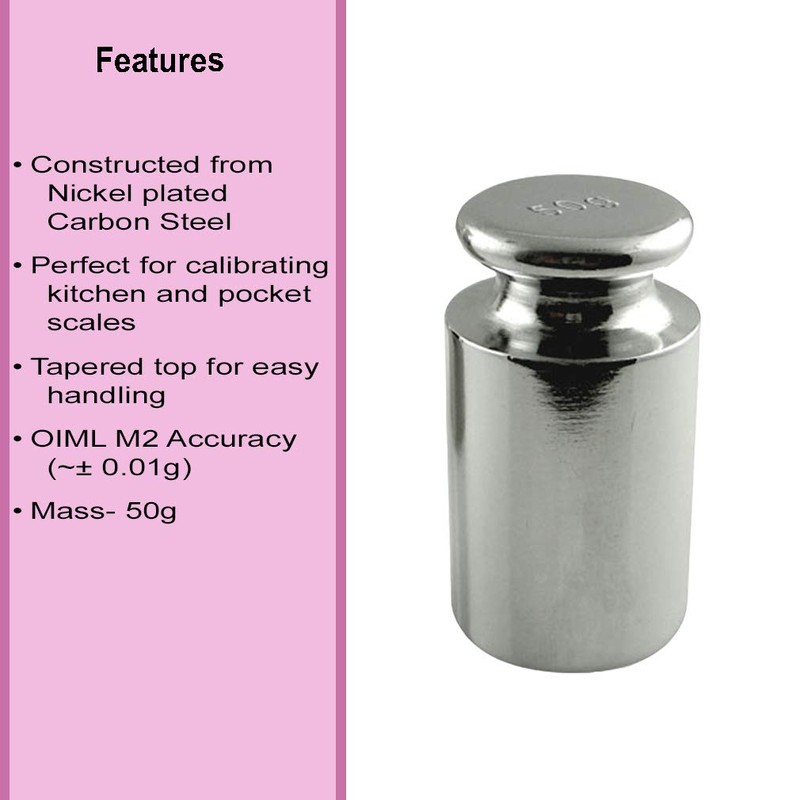 American Weigh Scales Calibration Weight for AWS Digital Scale, Carbon