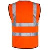 MyShoeStore® Hi Vis Vest Yellow & Orange Small to 6XL