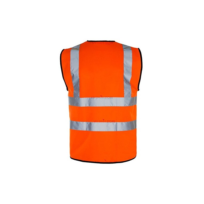MyShoeStore® Hi Vis Vest Yellow & Orange Small to 6XL