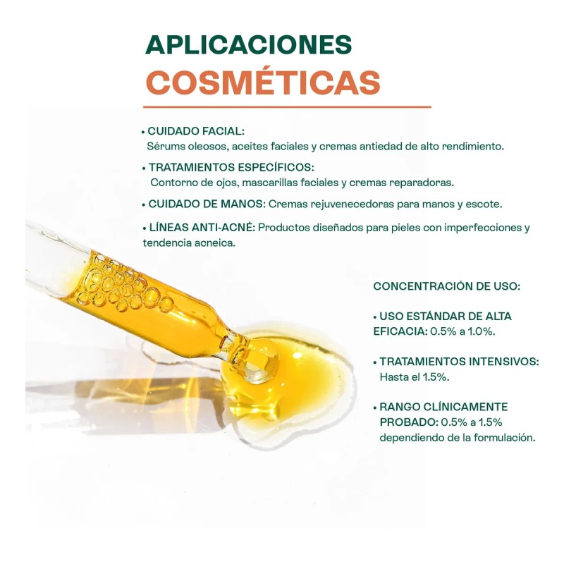 Bakuchiol Retinol Vegetal Activo Antiedad Antioxidante 10g
