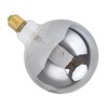 LED Vintage Edison Light Bulb Dimmable Antique Half Chrome Light