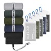 CSITE Microfiber Gym Towels 5 Pack - Quick Dry &