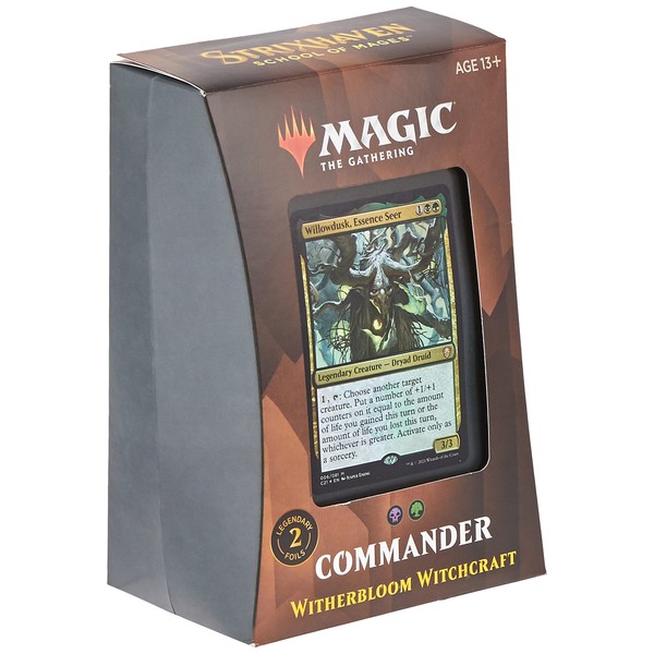 Magic: The Gathering Strixhaven Commander Deck – Witherbloom Witchcraft (Black-Green)