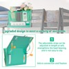 Retyion Bedside Caddy Bedside Storage Organizer Bedside Organizer with Power