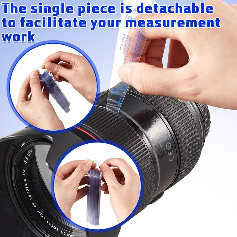 Trandraft 1 Set Plastic Feeler Gauge 0.05mm to 3mm Metric